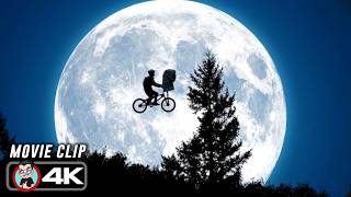 The Greatest Shot In Cinematic History | E.T. THE EXTRA-TERRESTRIAL (1982) Movie CLIP 4K