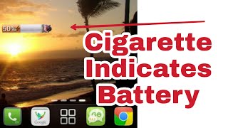 The Cigarette Widget That Will Tell You Your Smartphone's Battery screenshot 2