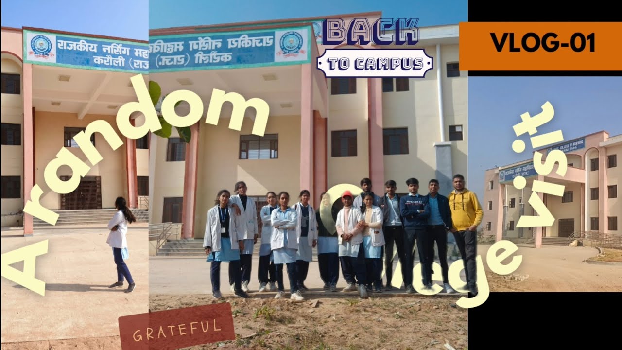 GCON KARAULI clg and hostel tour