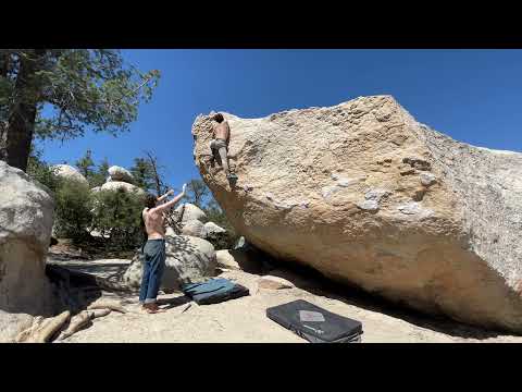 Beta Video for climb B1 Traverse v4, Horse Flats