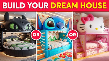 Would You Rather - Build Your Luxury Fantasy House 🏠🛝🥰🌈 Quiz Galaxy