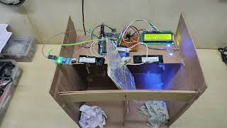 Smart Dust Bin with Wet and Dry Waste Separator | Automatic Garbage Segregation