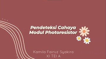Rangkaian Pendeteksi Cahaya | LDR | Photoresistor | ESP32