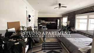 Furnishing My Los Angeles 400SF Studio Apartment | Moving In Edition
