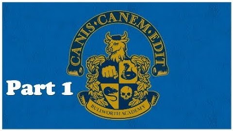 Canis Canem Edit PS4 Walkthrough Part 1 (Bully)