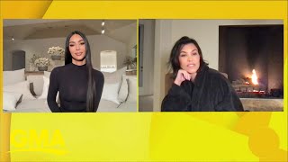 Kim and Kourtney Kardashian talk about new show, 'The Kardashians' l GMA