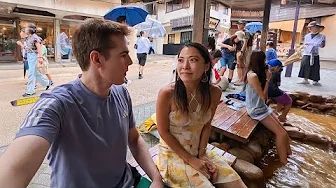 Japanese Girl Invites Me To Ancient Hot Spring Town 🇯🇵 thumbnail