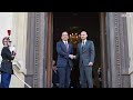Le Premier ministre et ministre des affaires étrangères participe à une réunion ministérielle ...