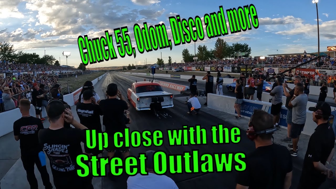 On the starting line with the Street Outlaw's getting, you close to the