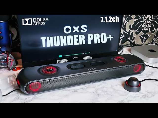 Best 7.1.2ch Gaming ATMOS Soundbar: OXS Thunder Pro+ (Game Changer