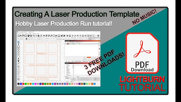 Creating A Laser Bed Template for Production Runs - Creating a Jig from cardboard.