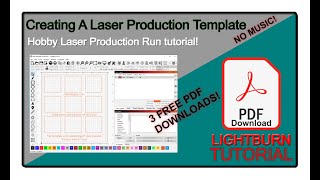 Creating A Laser Bed Template for Production Runs - Creating a Jig from cardboard.