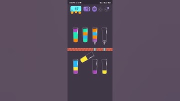 Cups - Water Sort Puzzle Level 47 Gameplay Walkthrough