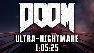 Doom 2016 Ultra-Nightmare Speedrun in 1:05:25