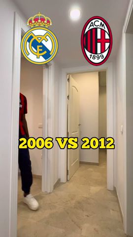 REAL MADRID 2012 VS AC MILAN 2006 (Comparando Plantillas) #realmadridfans #rossoneri #ronaldofans