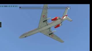The first successful landing in EPWA - Tu 154m by Felis ;-)
