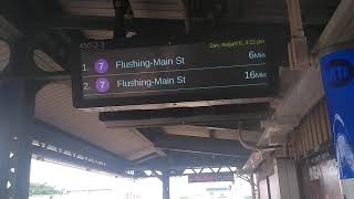 IRT Subway: 7 Train Countdown Clock - Mask Up Announcement