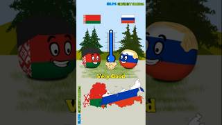 Belarus vs the world 🇧🇾 #countryballs #shorts #belarus
