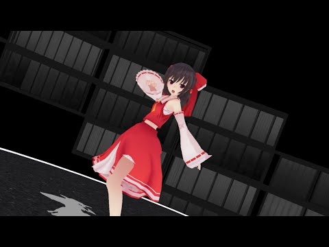 [MMD踊ってみた]ELECTを霊夢が踊りました！
