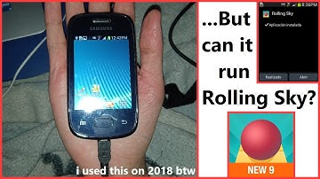 Is a 320 x 240 screen phone capable of running Rolling Sky? | Samsung Galaxy Pocket Neo (GT-S5310L)