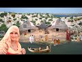 Desert woman village life pakistan in sindh tharparkar  traditional life  stunning pakistan