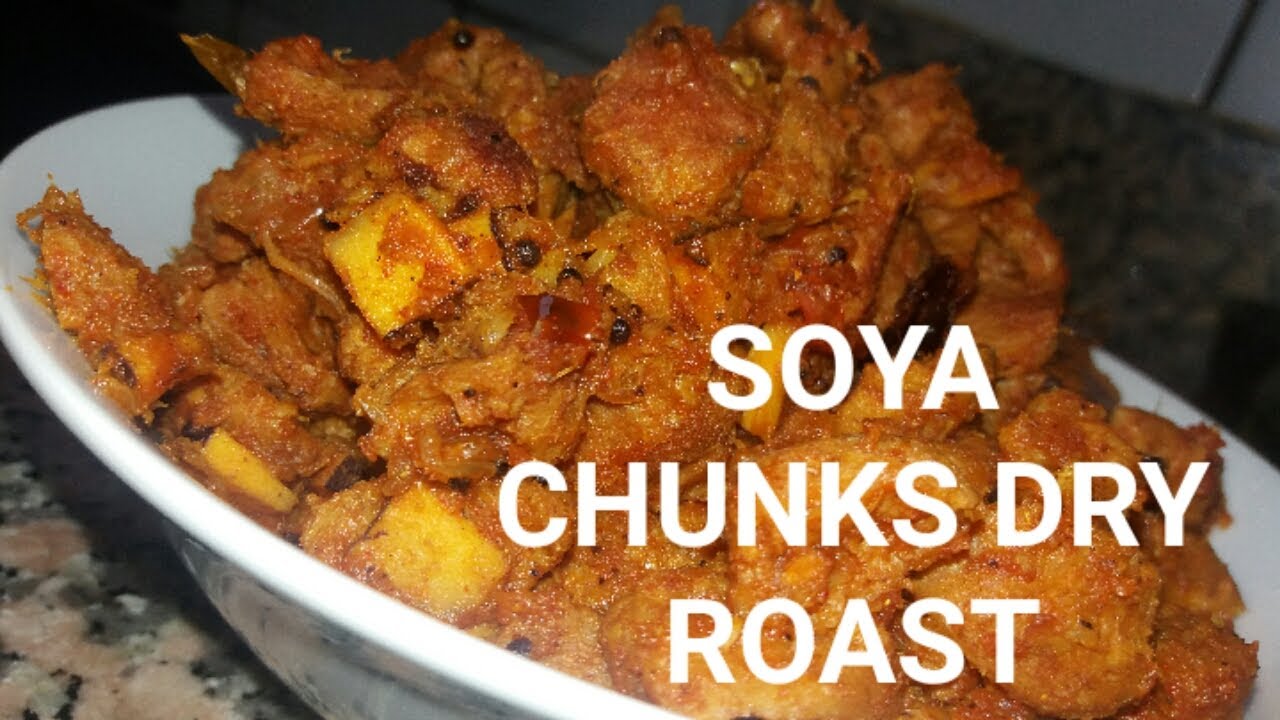 Soya Chunks Dry Roast സോയ റോസ്റ്റ് Recipe No30 YouTube