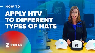 How to Apply HTV Using the 360 IQ Hat Heat Press