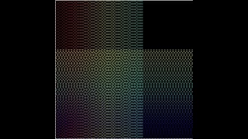 Hitomezashi Stitch Pattern, 90 Degrees, Rainbow Stitching #animation #geometricpatterns #art