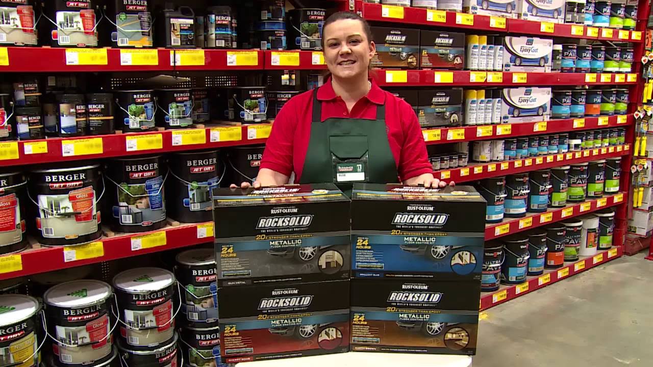 Rustoleum Floor Coating Kit What S New In Our Aisles Youtube