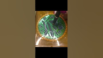 Turning Spirograph Design 💮#spirograph #rulerdesign #trending #ytshorts #viral