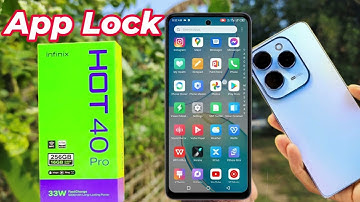 Infinix hot 40 Pro app lock/Infinix hot 40 Pro me app lock kaise kare/app lock setting in infinix