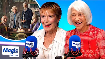 Helen Mirren Has Celia Imrie Blushing Over Bill Nighy | The Thursday Murder Club 🤭