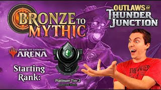💿 Bronze To Mythic: Episode 11 - Starting Rank: Platinum 2 - MTG Arena:🤠Outlaws Of Thunder Junction🤠