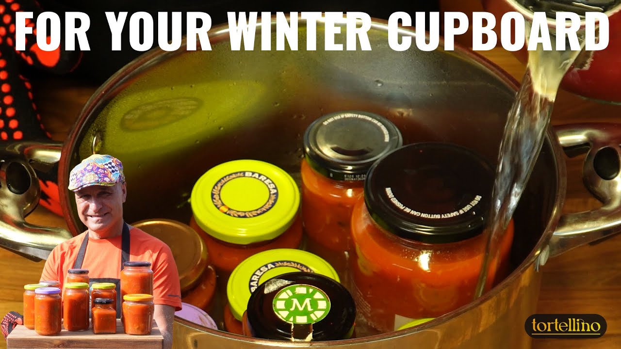 How We Make Sicilian Tomato Sauce That Lasts All Winter!