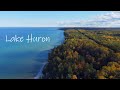 Lake Huron, Northern Michigan, and Mackinac Island - 4K Drone Footage