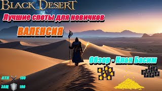 2024 БДО - Лучшие места фарма для начинающих( BLACK DESERT Online ) - ВАЛЕНСИЯ - Клан Басим