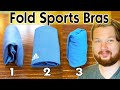 3 Ways to Fold Sports Bras (to Save Space) 2021