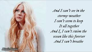 Avril Lavigne - Head Above Water (lyrics)