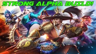 Mobile Legends Strong Alpha Build Gameplay screenshot 3