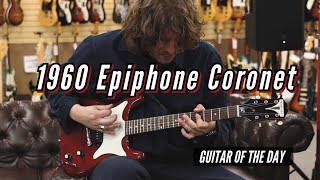 1960 Epiphone Coronet Cherry | Guitar of the Day (From Norm's Warehouse)