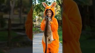 Cutest kangaroo care moment ever #cute #kangaroo