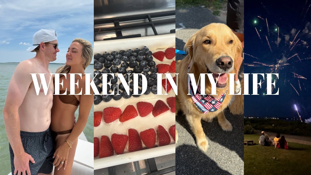 VLOG: july 4th weekend, my wedding hair trial, etc !