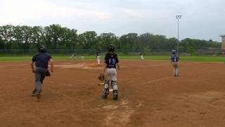 20140531 021 vs MplsBabeRuth Zach safe, bad call at 2nd
