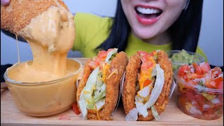 Naked Chicken Cheese Sauce Asmr Eating Sounds No Talking Sas-Asmr