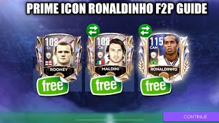 HOW TO GET FREE PRIME ICON RONALDINHO & MALDINI + PIRLO IN FIFA MOBILE 21