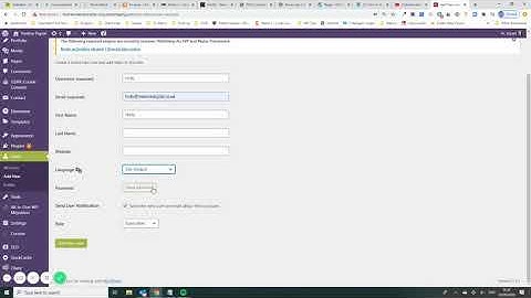 WordPress Basics:  Adding and deleting Admin users