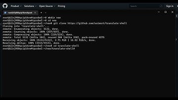 How to Translate from Command Line in Linux