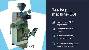This Awesome Automatic Tea Bag Machine Video Shows You How to Start Your Own Business with It