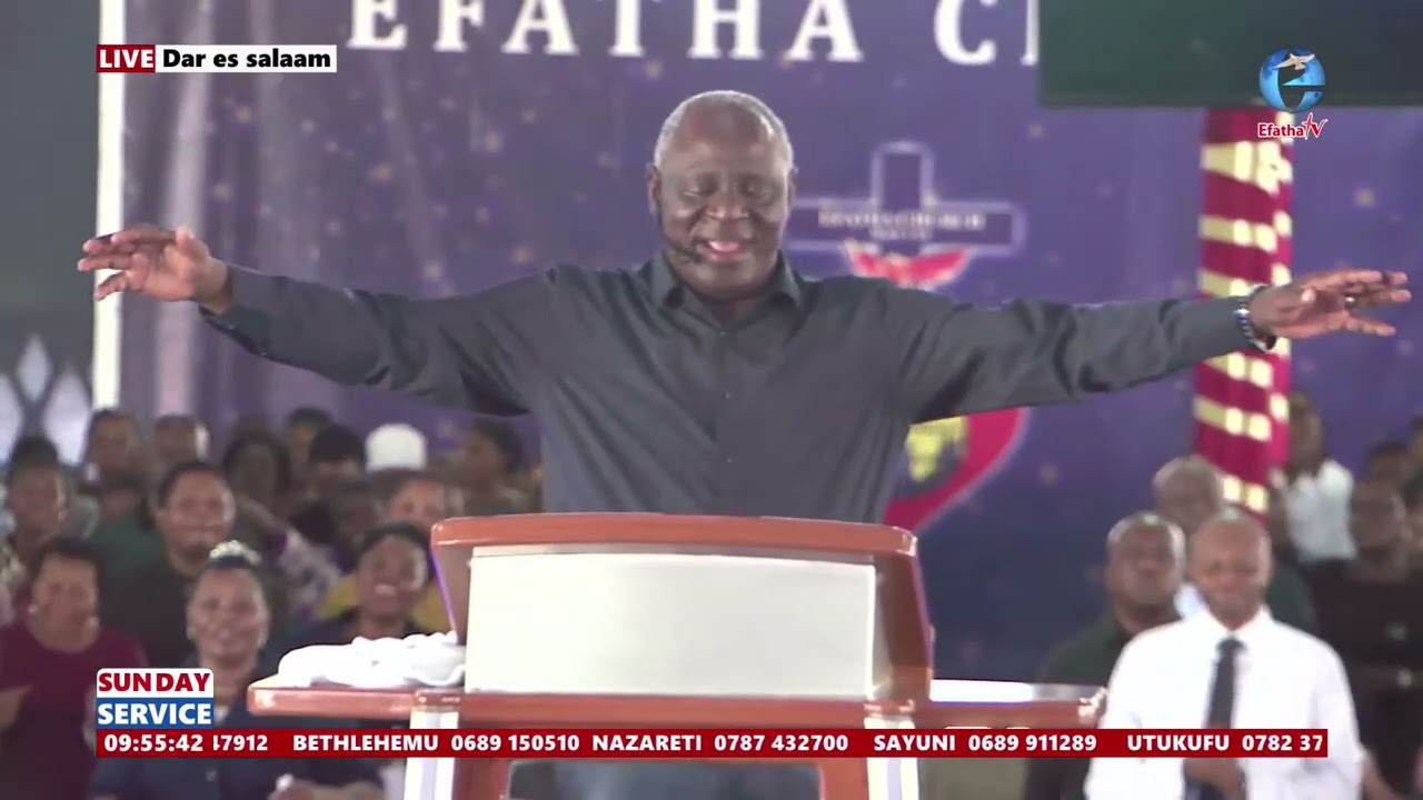 SUNDAY SERVICE EFATHA CHURCH MWENGE # 24TH NOVEMBER 2024