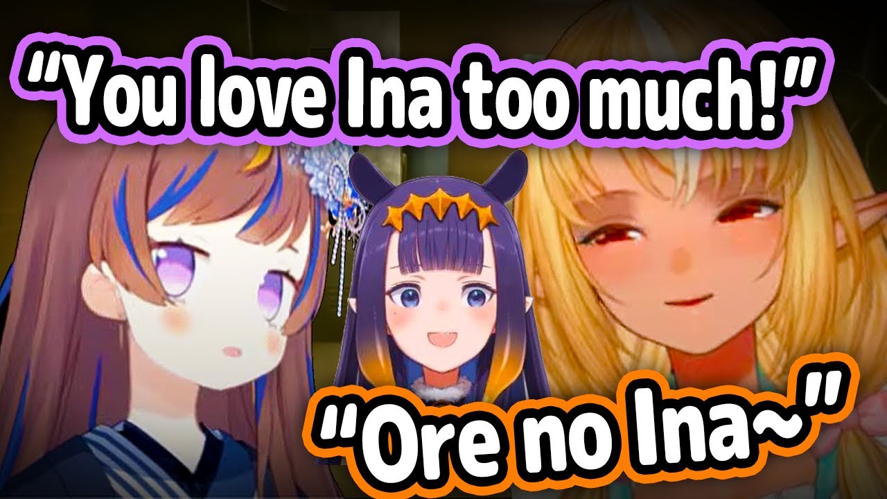 Anya Calls Out Flare On Always Thinking About Ina【Hololive】